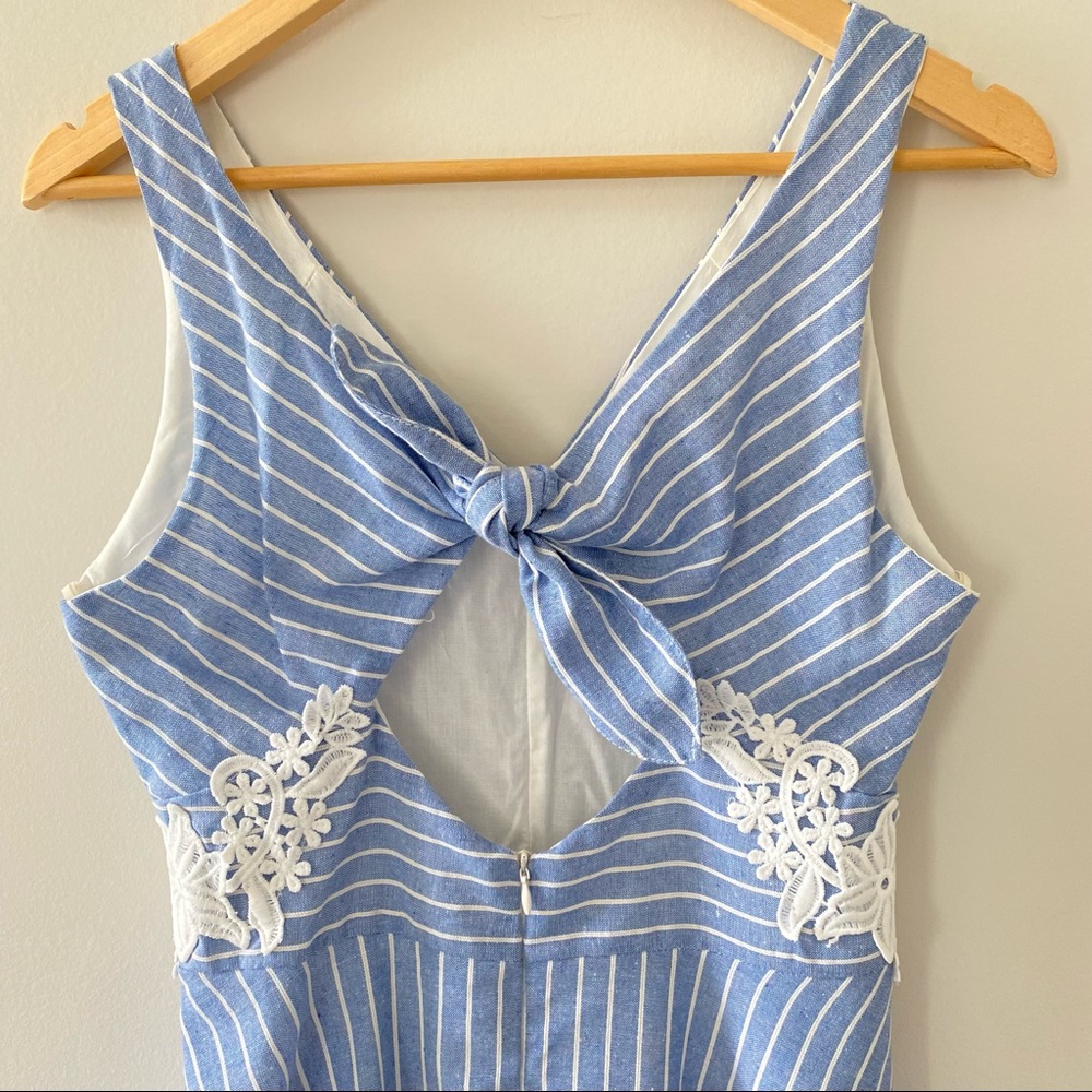 DRESS Mi ami Striped Summer Dress